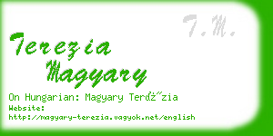 terezia magyary business card